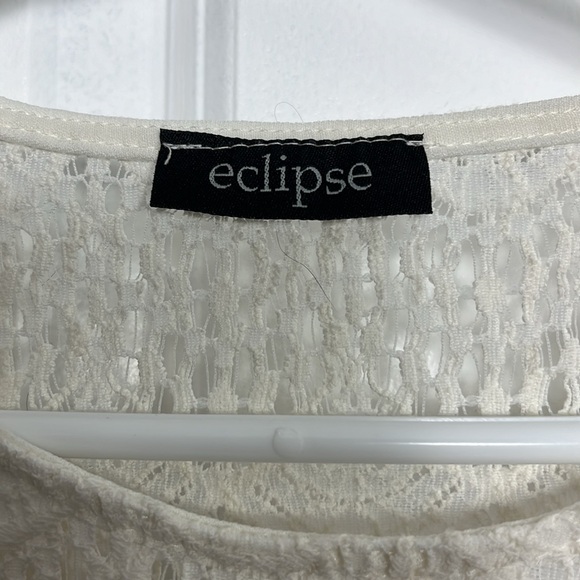 Eclipse Striped and Knit Blouse | Size XS - Picture 3 of 6